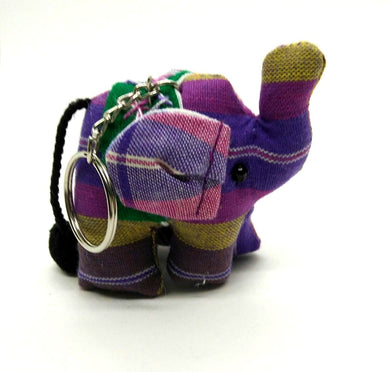 Keyring Elephant Scott V.6 Hand sewing Doll charm cute keychain animal lover