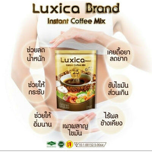 4x Luxica Herbal Coffee 35in1 Multivitamin Antioxidant Fat Free No Sugar Natural