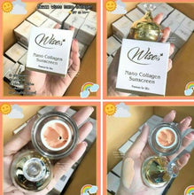 Load image into Gallery viewer, 6Box Wise Nano Collagen Sunscreen Cream For Face Waterproof Sunblock SPF50 PA+++