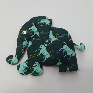 Mini Elephent Pattern Fabric Ver.6 Magnet Mini Design Collectibles Easter Cools