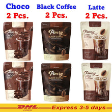 Load image into Gallery viewer, 6x Pimry Pie Choco &amp; Black Coffee &amp; Latee Coffee Weight Management Slim Shape