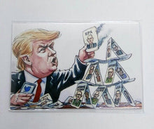 Load image into Gallery viewer, TRUMP USA FUNNY JOKE VER.5 pic Design Vintage Poster Magnet Fridge Collectible