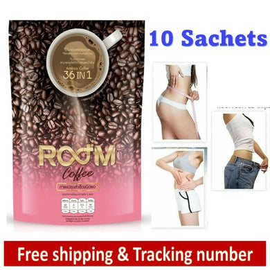 1x ROOM COFFEE 36 IN 1 Slim Fit Weight Loss Collagen Vitamins Fiber Detox