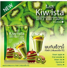 Load image into Gallery viewer, 6X Detox Cleanse Colon Apple Kiwi Flavor Weight Clear Intestinal Toxin Slimming