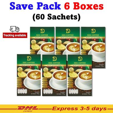 6x Dee Coffee Collagen Weight Control Anti Aging Bone Health Mix 35 Herbal in1