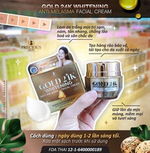 Load image into Gallery viewer, 12x Skin Gold 24K Anti Melasma Whitening Facial Cream Anti Acne Freckle Wrinkles
