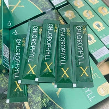 Load image into Gallery viewer, 3x MINE Chlorophyll X Detoxification Detox Intestines Cleansing Fat Glowing Skin