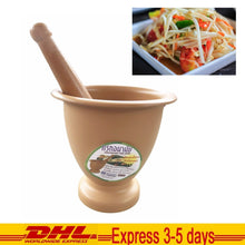 Load image into Gallery viewer, Thailand Mortar and Pestle Kitchenware Light Weight Plastic Grade A 2.2 Litre
