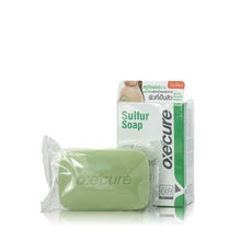 Load image into Gallery viewer, 3x Oxe&#39;Cure Sulfur Soap Clean and Reduce Acne Treatment on Back Chest Skin 100g