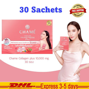 30 Sachets Chame Hydrolyzed Collagen Tripeptide Plus 10000 mg Reduce Wrinkles