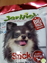 Load image into Gallery viewer, 2x420g Dog Food Chew Stick Jerhigh Real Chicken Meat Zip Pack Healthy Bones