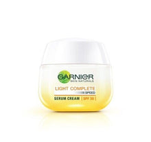 Load image into Gallery viewer, 3X Garnier Light Complete Whitening Serum DayCream Dark Spots removerSPF30 PA+++