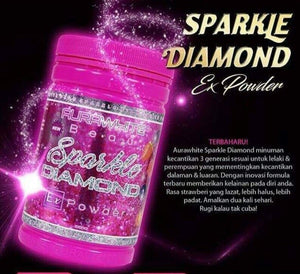 Aura Sparkle Diamond Nano Collagen Complex Radiance Aura Soft Skin Muslim 1000g