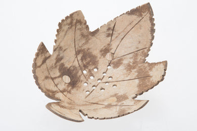 Coconut Shell Carve Out Accessories Hand Craft Soap Bottom Plate Decor Design