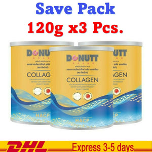 3x Donutt Collagen Dipeptide Plus Calcium 120,000 mg Good Health For Knee Joints