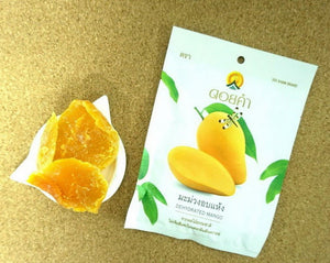 Thai Mango Doi Kham Super Fruit Snack Dehydrated Natural Freeze Sweet Dried 40g