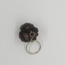 Load image into Gallery viewer, 3 Monkey Philosophy Resin Carve Figurine Keychain Design Cute Wood Color …