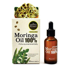 Load image into Gallery viewer, Organic Moringa Oil Skin care Wrinkle Scar 100 Pure Natural Herbal Thai 30 ml