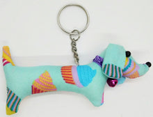 Load image into Gallery viewer, Doll Pattern Keyring Dog Animal Lover Scotch Sewing Charm Cute Fabric