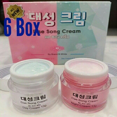 6Box Day And Night Cream Moisture Reduce Acne Wrinkles Spots Skin Care Freshness