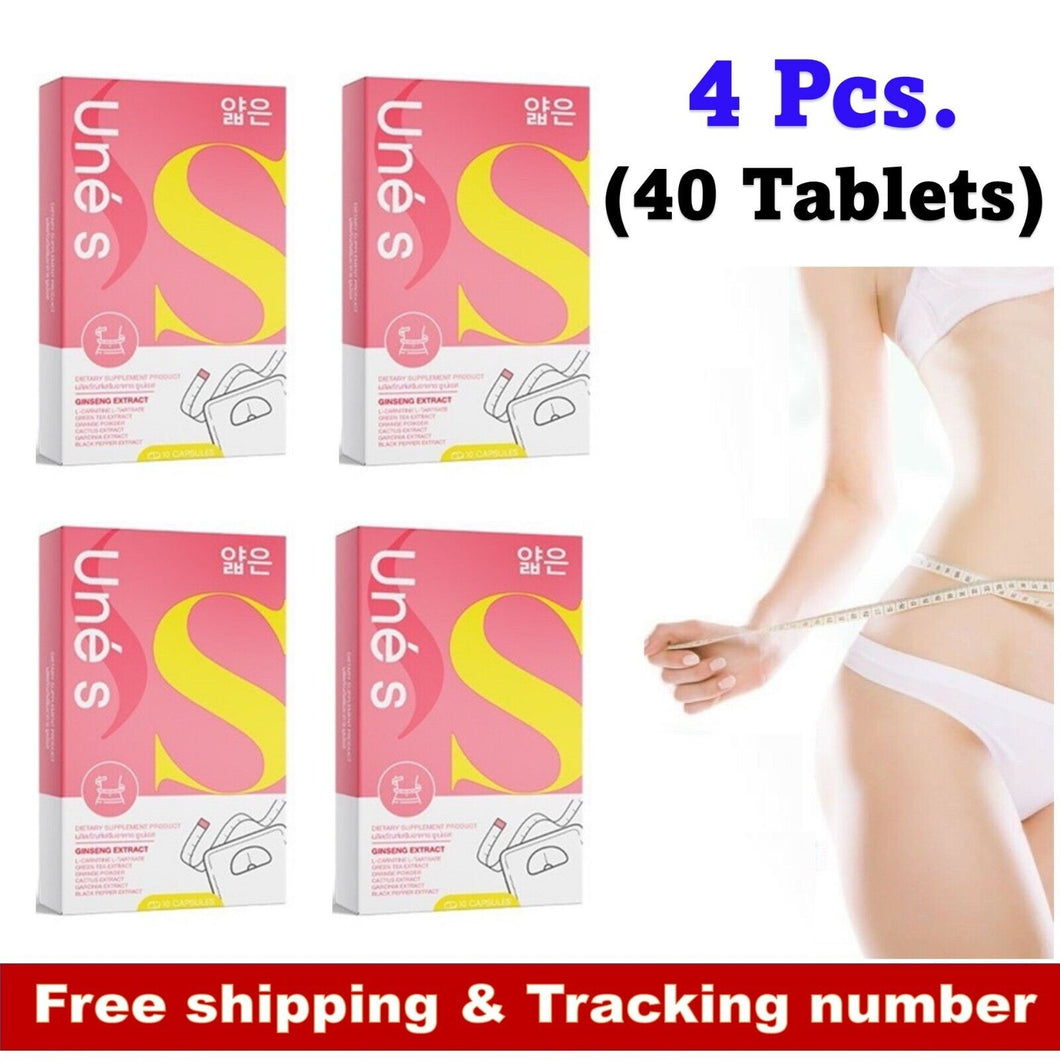 4x Une s Dietary Supplement Weight Management Block Burn Slimming Good Shape
