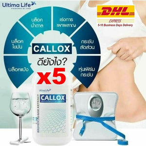 5 x CALLOX Rapid Weight Loss Slimming Diet Work Fast 30 Capsules Dhl Express