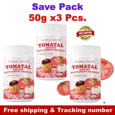 3X Global White Tomatal Tomato Powder Drink Acne Nourish Beautiful & White Skin