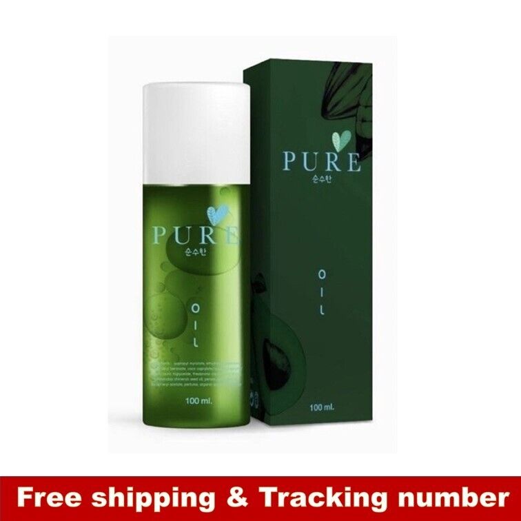 PURE Oil Cleansing Wipe Stretch Mark Wrinkles All Natural 100ml