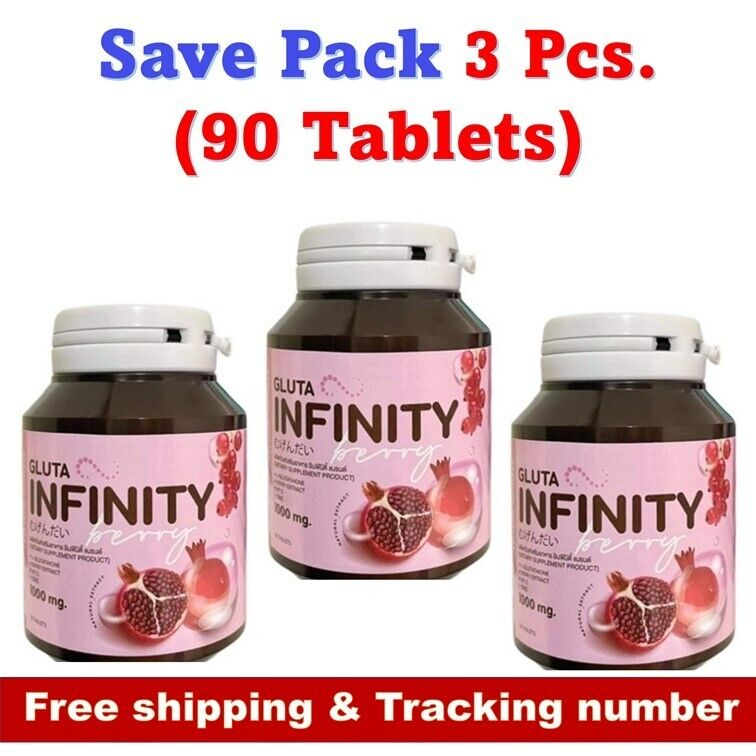 3X GLUTA INFINITY Collagen Vitamin C Berry Extract Nourish Bright Beauty Skin