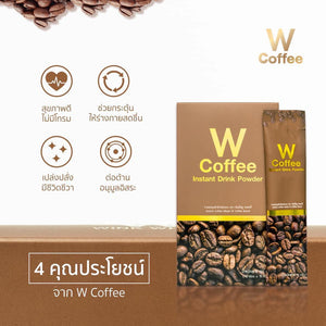 30 Box W Coffee Instant Wink White Weight Control Slimming Diet Natural Drink